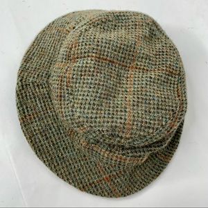 100% Scottish Wool Harris Tweed Gore-Tex L.L. Bean Hat Size Small